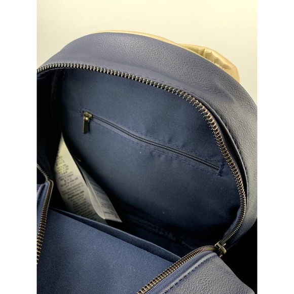 Disney Parks Marvel Studios The Marvels Collection Backpack Blue Gold Small